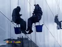 ✔️نماشویی ساختمان در تهران | قیمت پیچ و رولپلاک نما با طناب | نماشویی واترجت