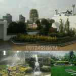 اجرا فضای سبز و بام سبز و آبیاری هوشمند