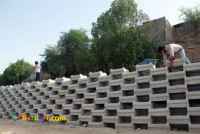 انواع فلاورباکس بتنی(گلدان بتنی)