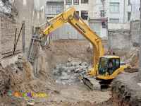 تخریب ساختمان_بتنی/کلنگی/اسکلتی