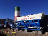 بچینگ پلانت صد متر مکعبی با میکسر توین شفت ایزولاین