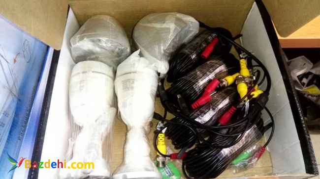 پک کامل دوربین مدار بسته 8 کاناله