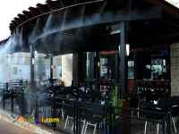 سیستم های مه پاش در رستوران ها سرماسان