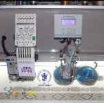 دستگاه نگین زن دومخزنه اورگان به همراه گلدوزی