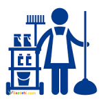 خدمات منزل توسط خانم 