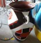 گلدان خمره ای فایبرگلاس