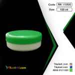 فروش ویژه ظرف و پوکه کرم پلاستیکی 100 میلی لیتری