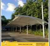 سایبان استخر- آلاچیق مدرن - سایه بان خودرو - سقف متحرک - سازه چادری