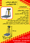 باسکول 250 کیلوگرم الکترونیک