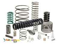 فنرسازی و واشر بری کبیر،تولید کننده انواع فنر:فشاری،کششی،شاخکدار و واشرهای نسوز 