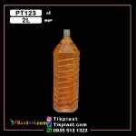 بطری 2 لیتری پلاستیکی پت چهار گوش + درب