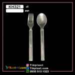 پک قاشق و چنگال یکبار مصرف تک نفره رستورانی 