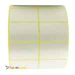 لیبل پی وی سی 45 × 30 دو ردیفه