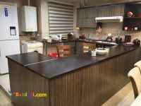 کابینت mdf با هود و سینک