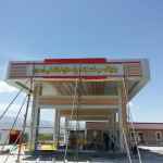 کامپوزیت کار ، اجرای نمای کامپوزیت و چوب ترموود و حروف برجسته