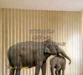 درب ریلی هلالی mdf, درب چوبی خمیده,  درب قوسی چوبی ,  درب ریلی چوبی خمیده