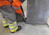 گروت اپوکسی و پایه سیمانی