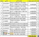 فروش کنتاکتور اشنایدر