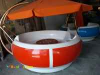 قایق موتوری_گرد هشت نفره فایبرگلاس