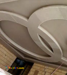 گچبری نمونه اجرای گچبری و سفید کاری و گچ و خاک 